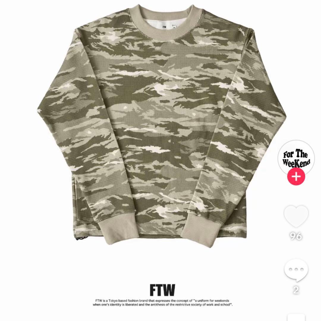 jjames 様専用 ftw 迷彩 サーマル 長袖 - メルカリ