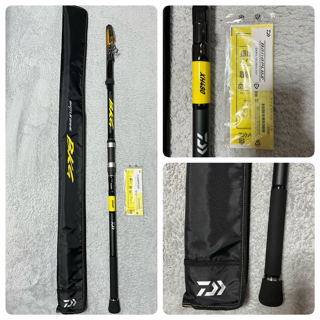 Daiwa T XH480 投げ竿 BKGスピニング用 ダイワ 磯竿 バトルゲーム BKG(ブッコミゲーム) T XH480(XH480): 竿
