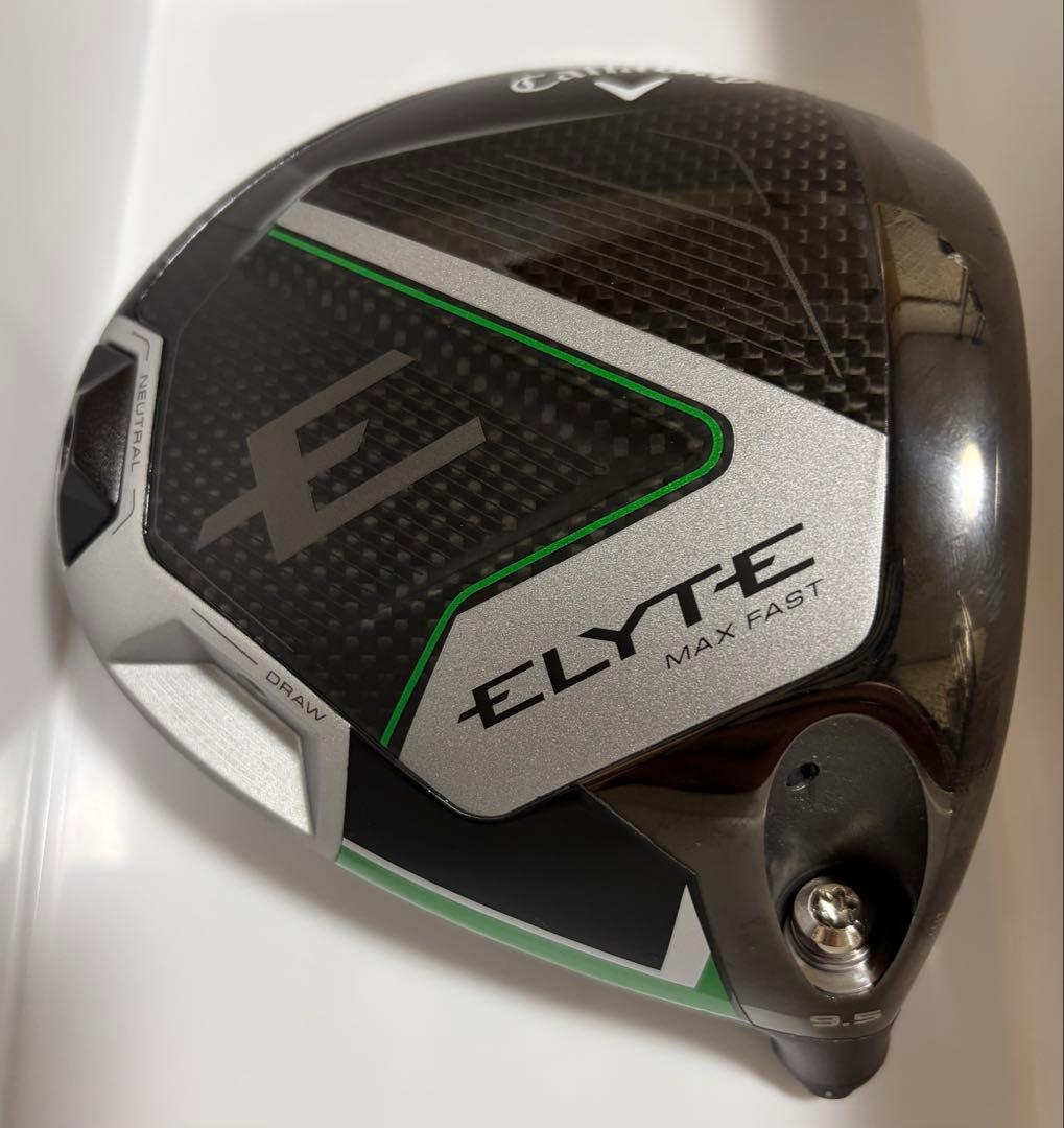 ★中古美品★Callaway ELYTE MAX FAST 9.5【ヘッドのみ】 Callaway キャロウェイ 中古ドライバー ELYTE MAX FAST 9.5°の商品詳細