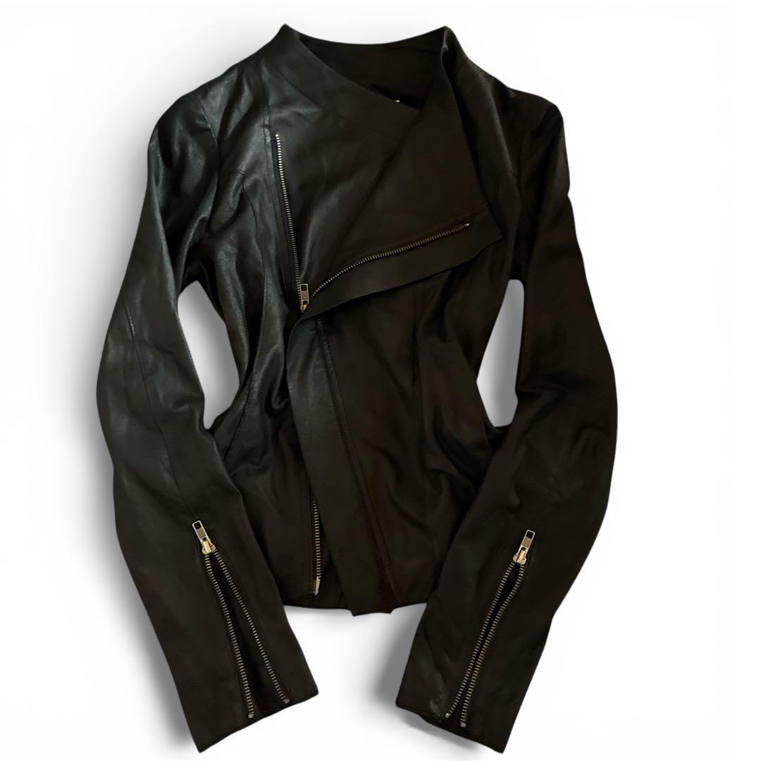 archive 山羊革 leather jacket 変形 y2k ekam系