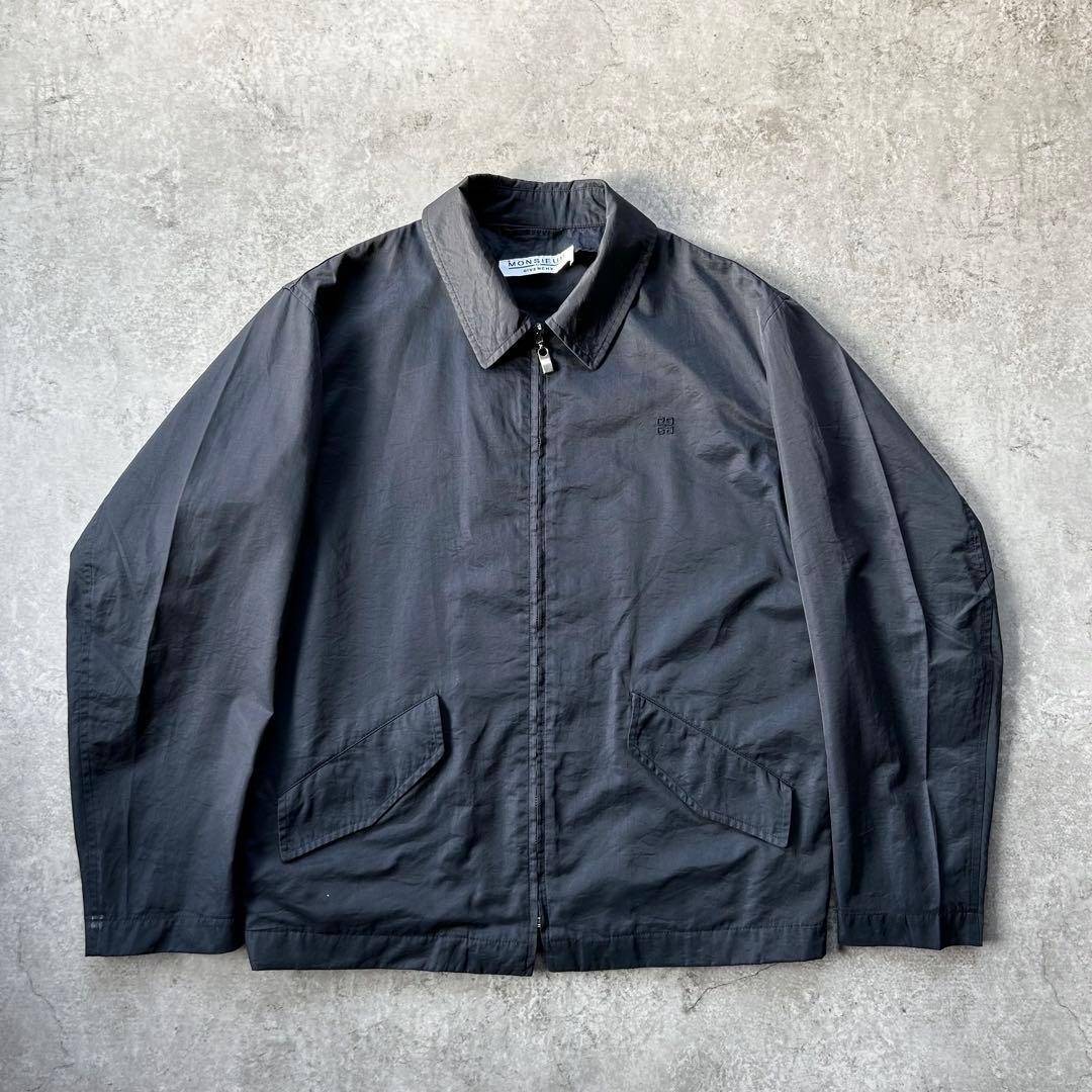 90s- GIVENCHY ジバンシィ スウィングトップ/ブルゾン ネイビー - メルカリ