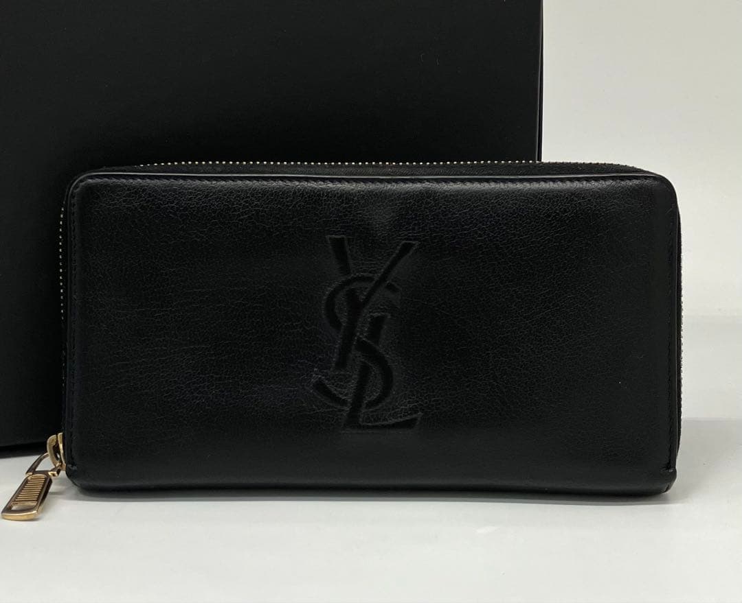 ⭐️ 美品 イヴ サンローラン YSL ラウンドファスナー 長財布 ブラック 楽天市場】【新品未使用品】【財布】YVES SAINT LAURENT イヴ サン