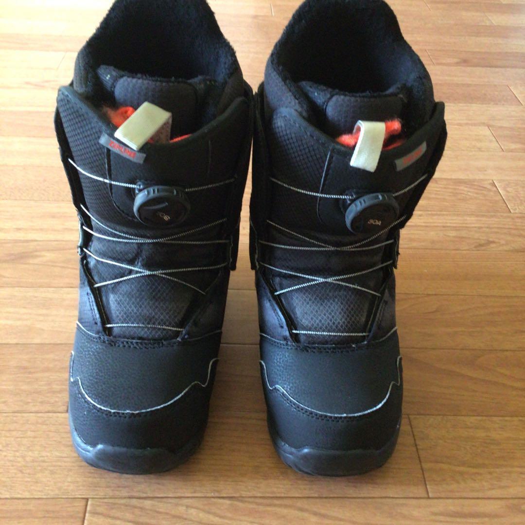 スノーボード BURTON ZIPLINE BOA 25cm 23-24 BURTON Kids' Zipline BOA スノーボード ブーツ キッズ ジュニア