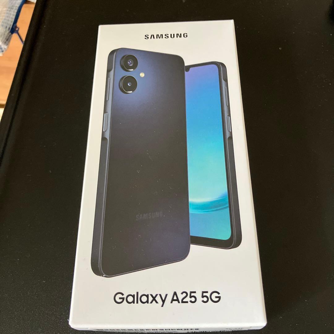 Galaxy A25 5G 64GB ブラック 未使用simフリー docomo - メルカリ