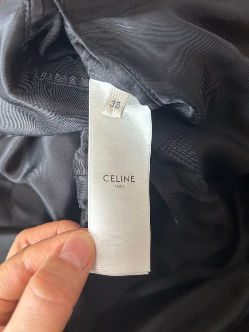 CELINEブラウン スタジャン