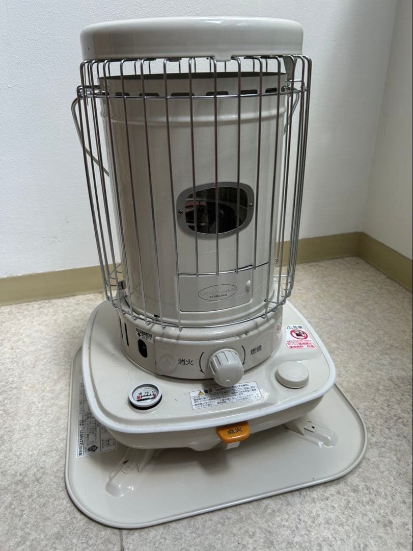 CORONA 石油ストーブ ホワイト【2024年製】 セール価格 コロナ 2024年モデル 対流型 石油ストーブ 木造13畳