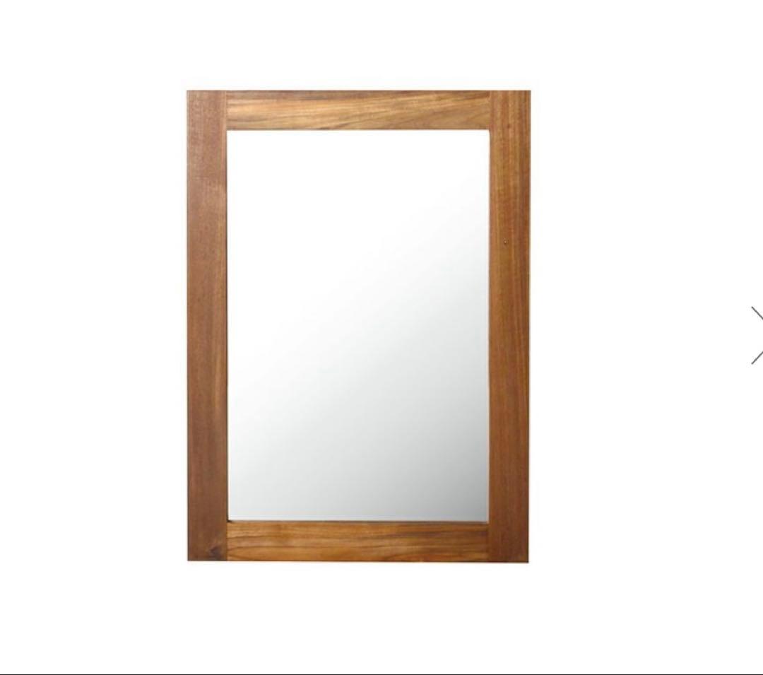 【値下】✨アデペシュ a depeche オールドチーク ミラー S 取扱終了]オールドチークミラー S | 家具・インテリア a.depeche