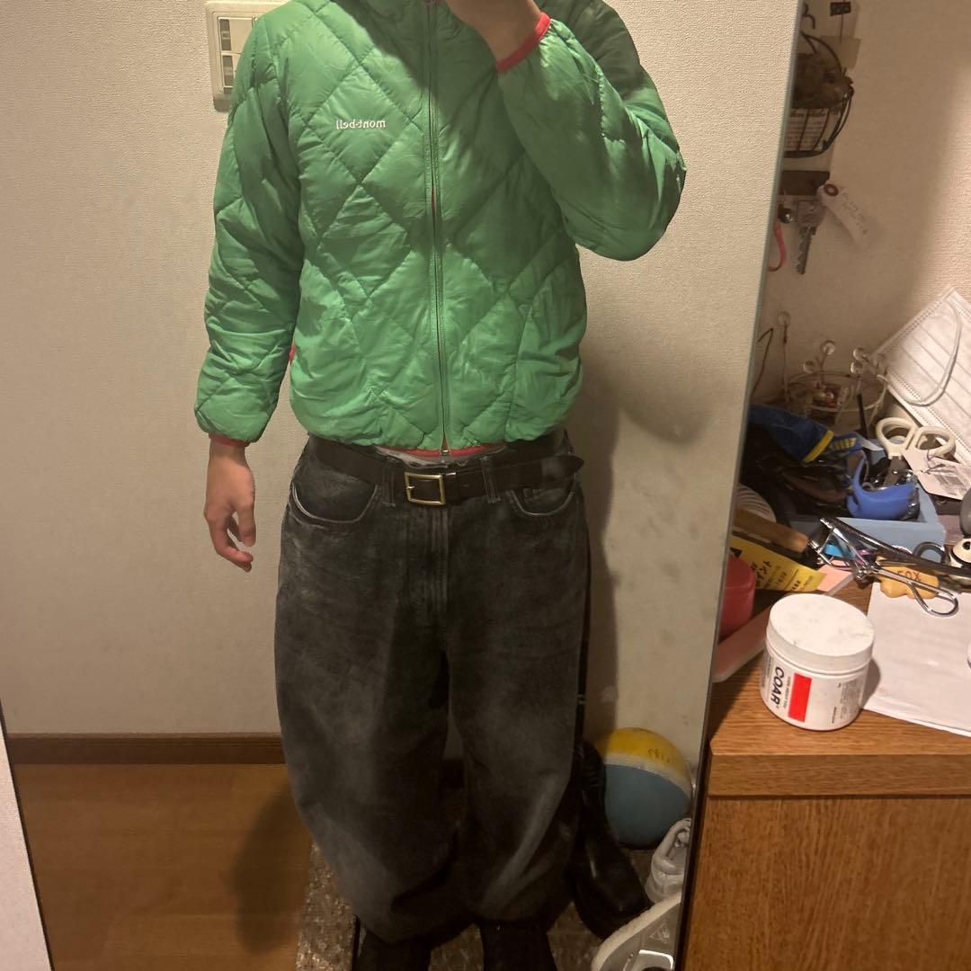 モンベル 短丈 リバーシブル ダウン y2k ストリート - メルカリ