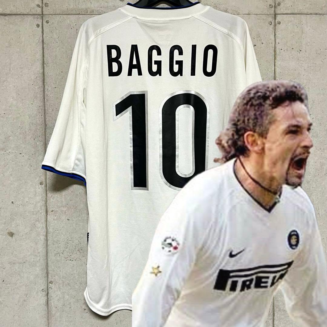 美品！】99/00 インテル ミラノ♯10 ロベルト・バッジョ【Lサイズ