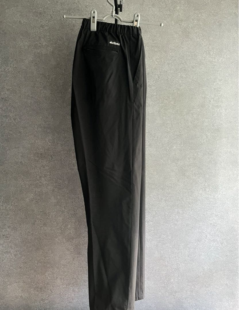 【超美品】ワイルドシングスセットアップスーツ2点セットブラック　ウエストゴム