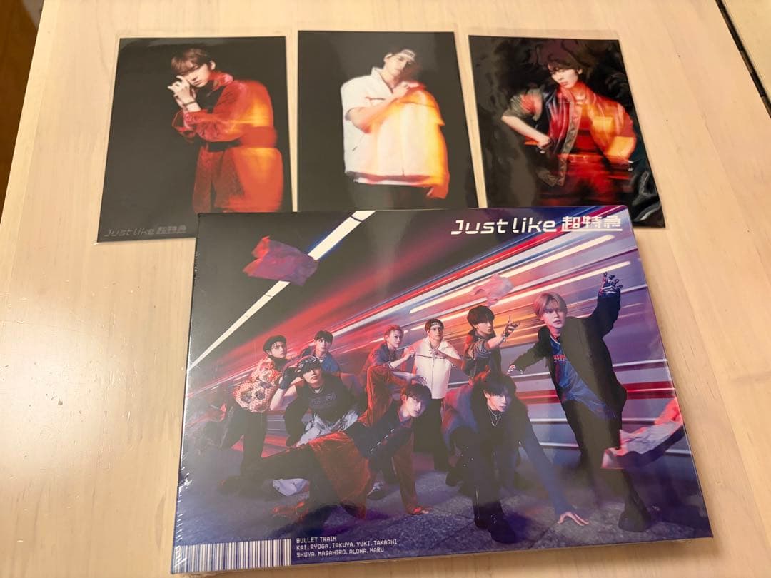 Just like 超特急初回限定盤 生写真付き 予約スタート！】1st EP『Just like 超特急』各店舗購入一覧解禁