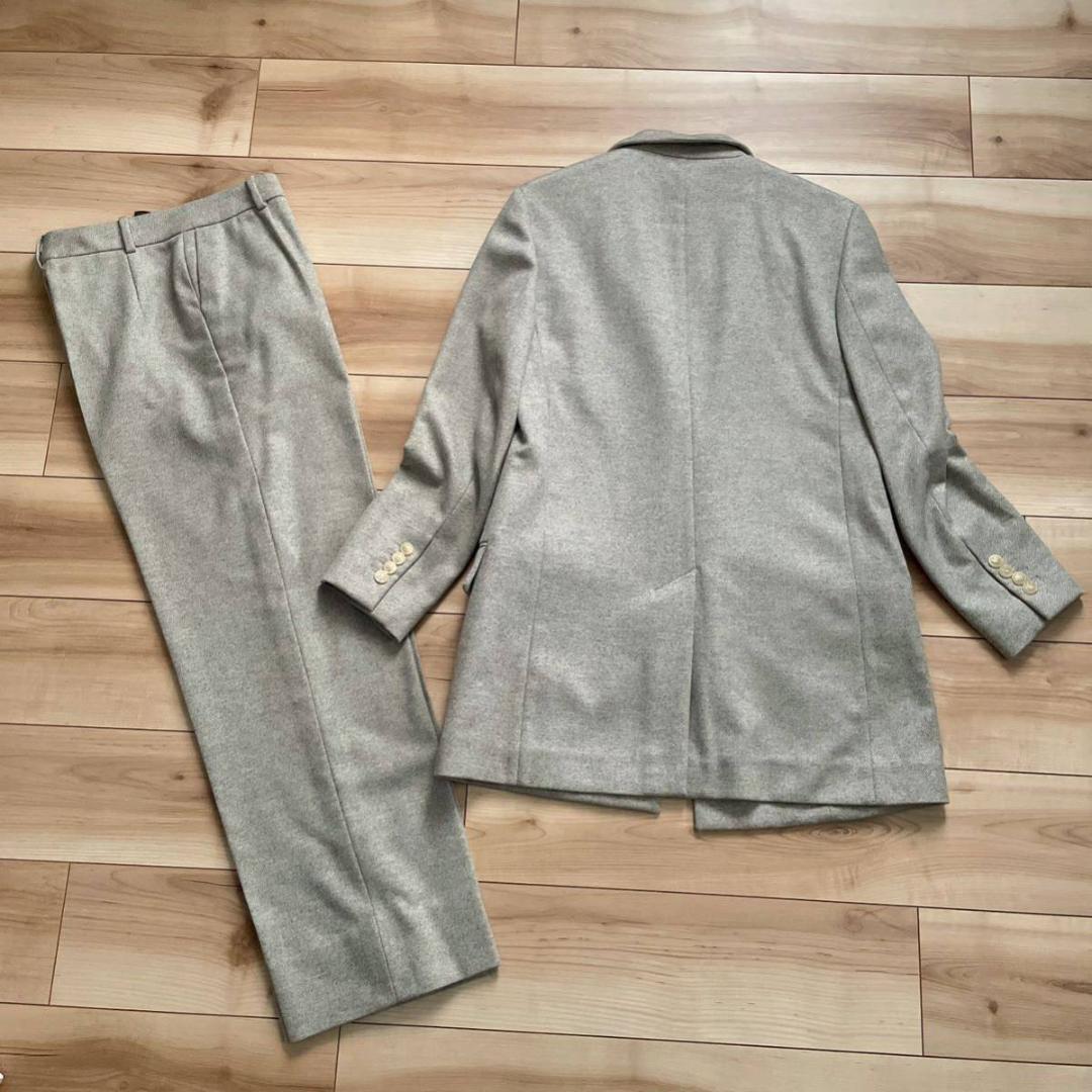 極美品】HERMES エルメス マルジェラ期 総カシミヤ パンツスーツ