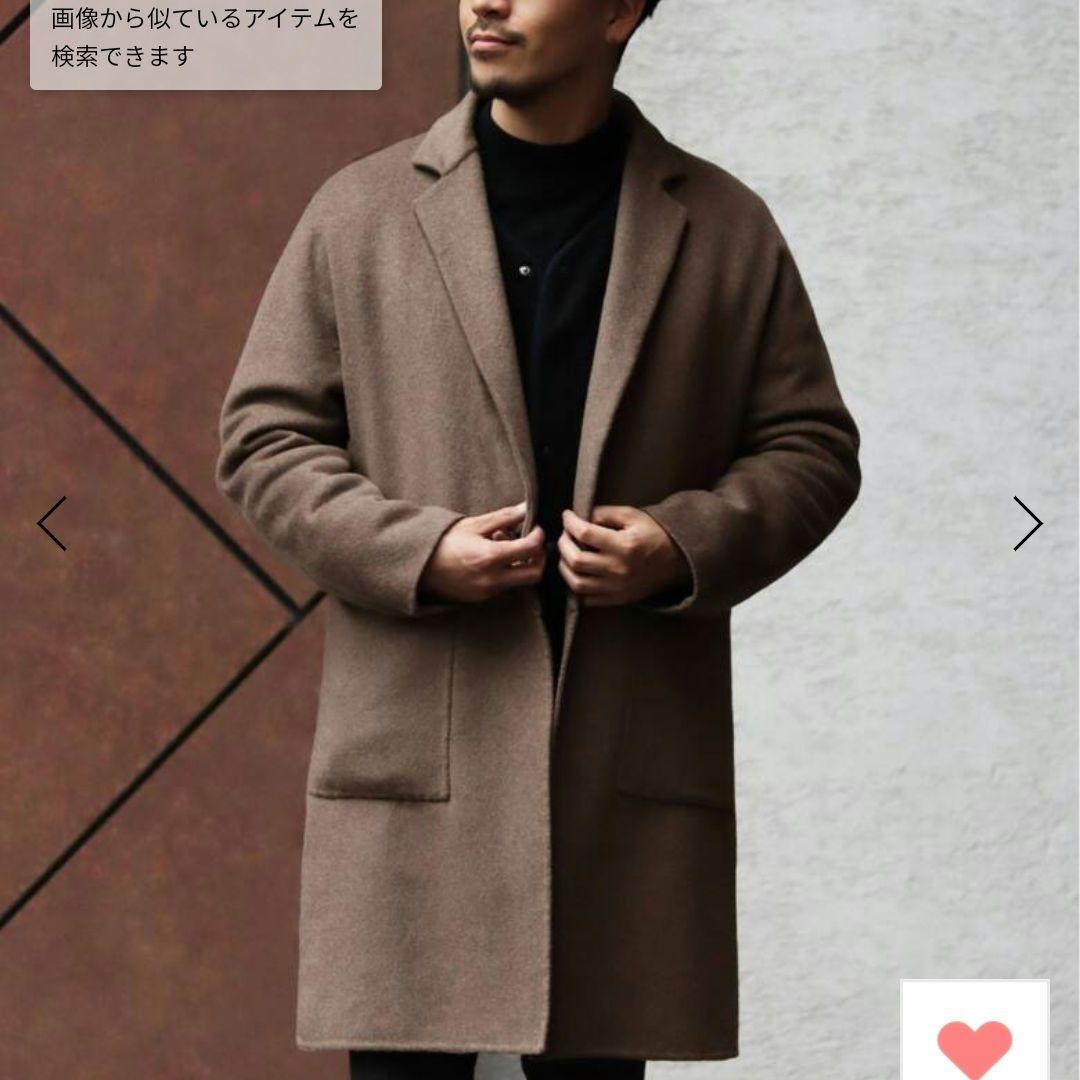 417 edifice リバービーバーカシミヤブレンドチェスターコート - メルカリ