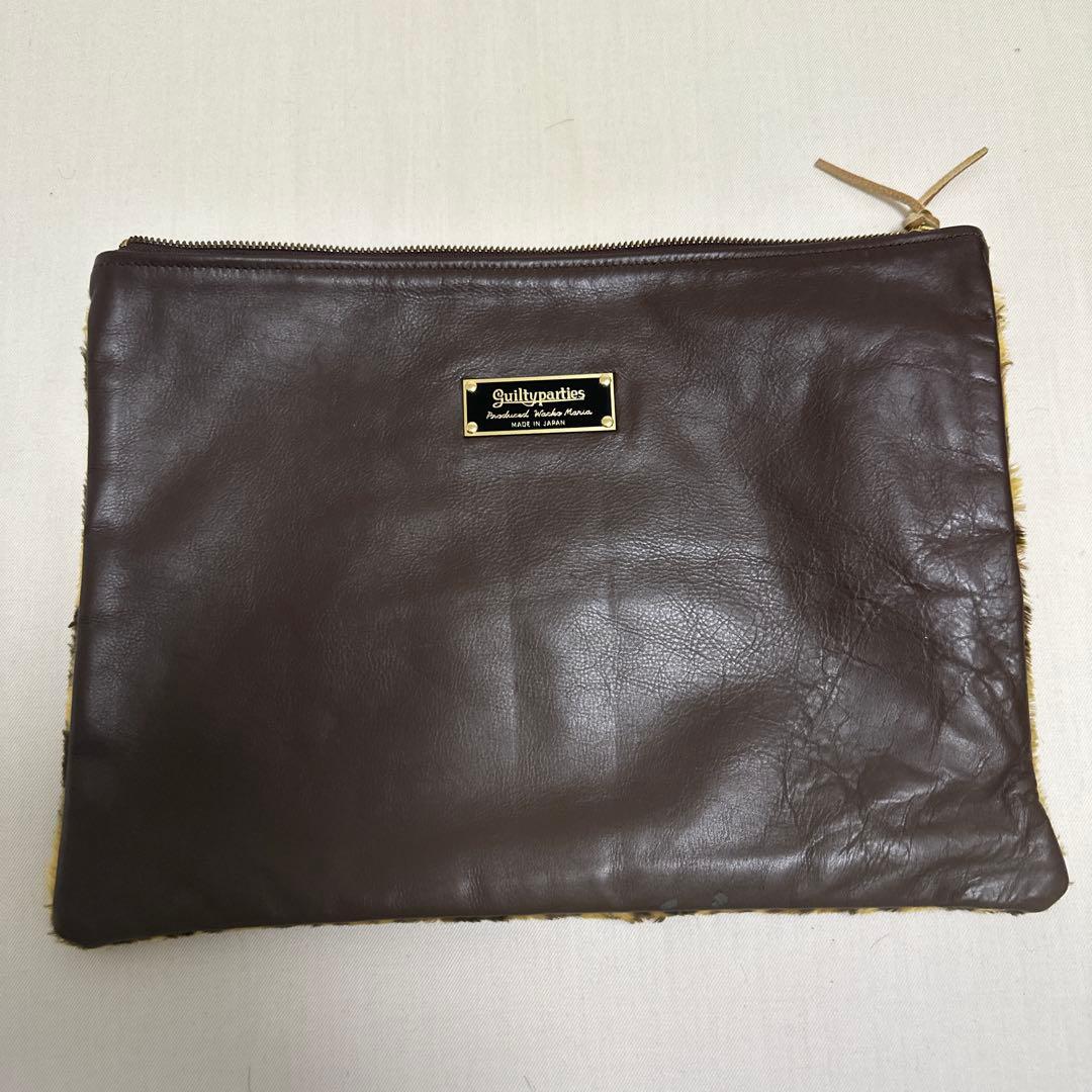ワコマリア Guiltyparties ヒョウ柄クラッチバッグ - メルカリ