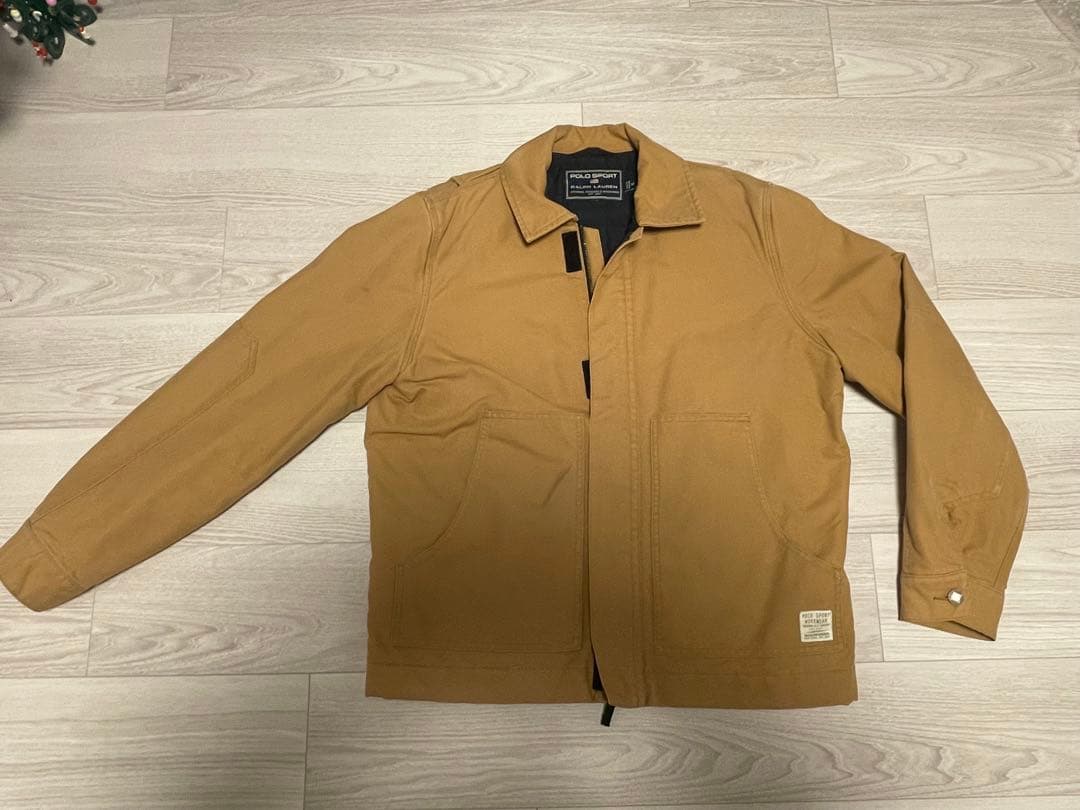 POLO SPORT RALPH LAUREN ワークジャケット 90s~00s POLO SPORT Duck Work Jacket 黒 L ポロスポーツ ダック