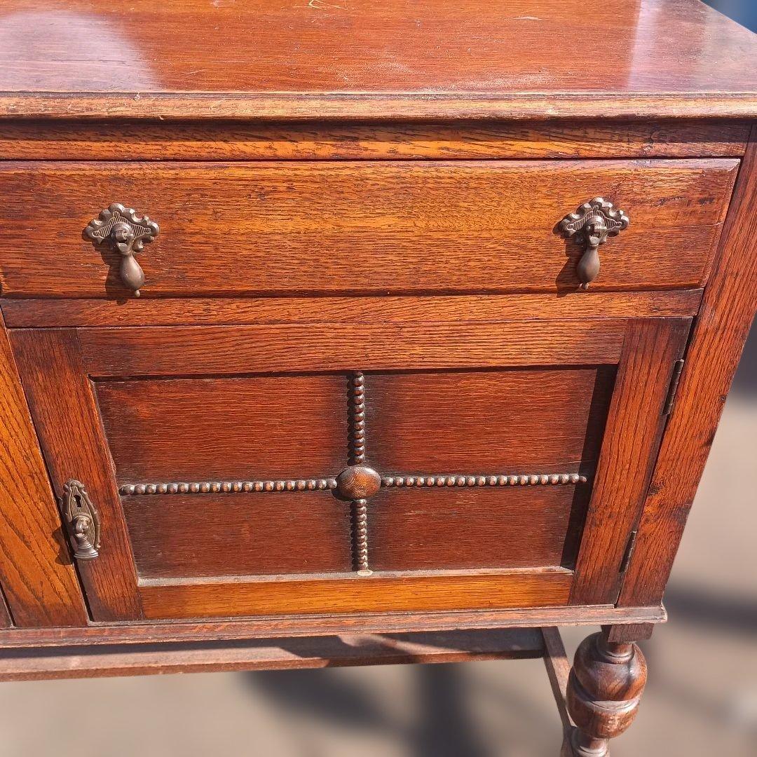 ゆ*ー様 5109）ヴィンテージ　ミラーバックサイドボード