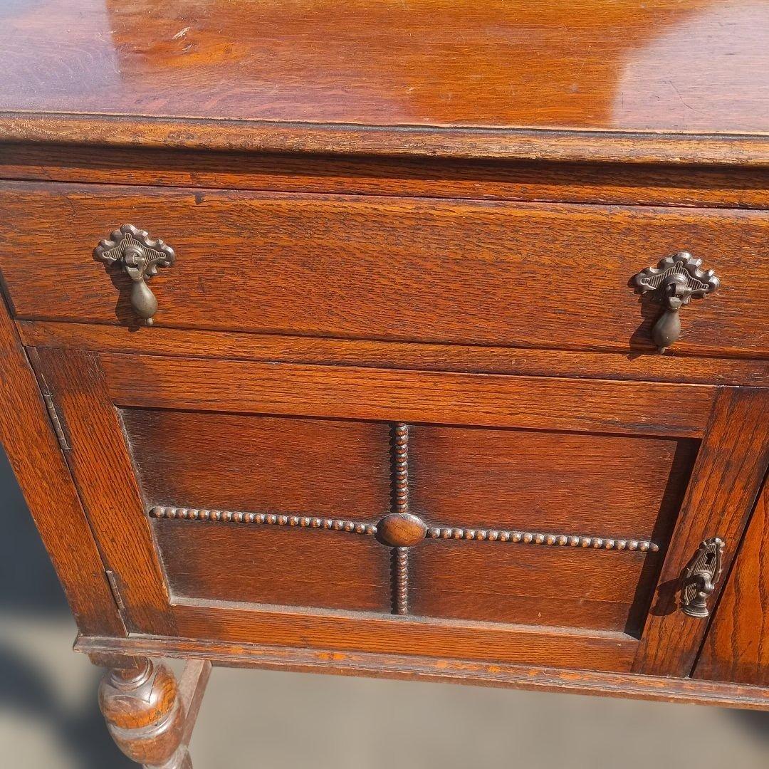 ゆ*ー様 5109）ヴィンテージ　ミラーバックサイドボード