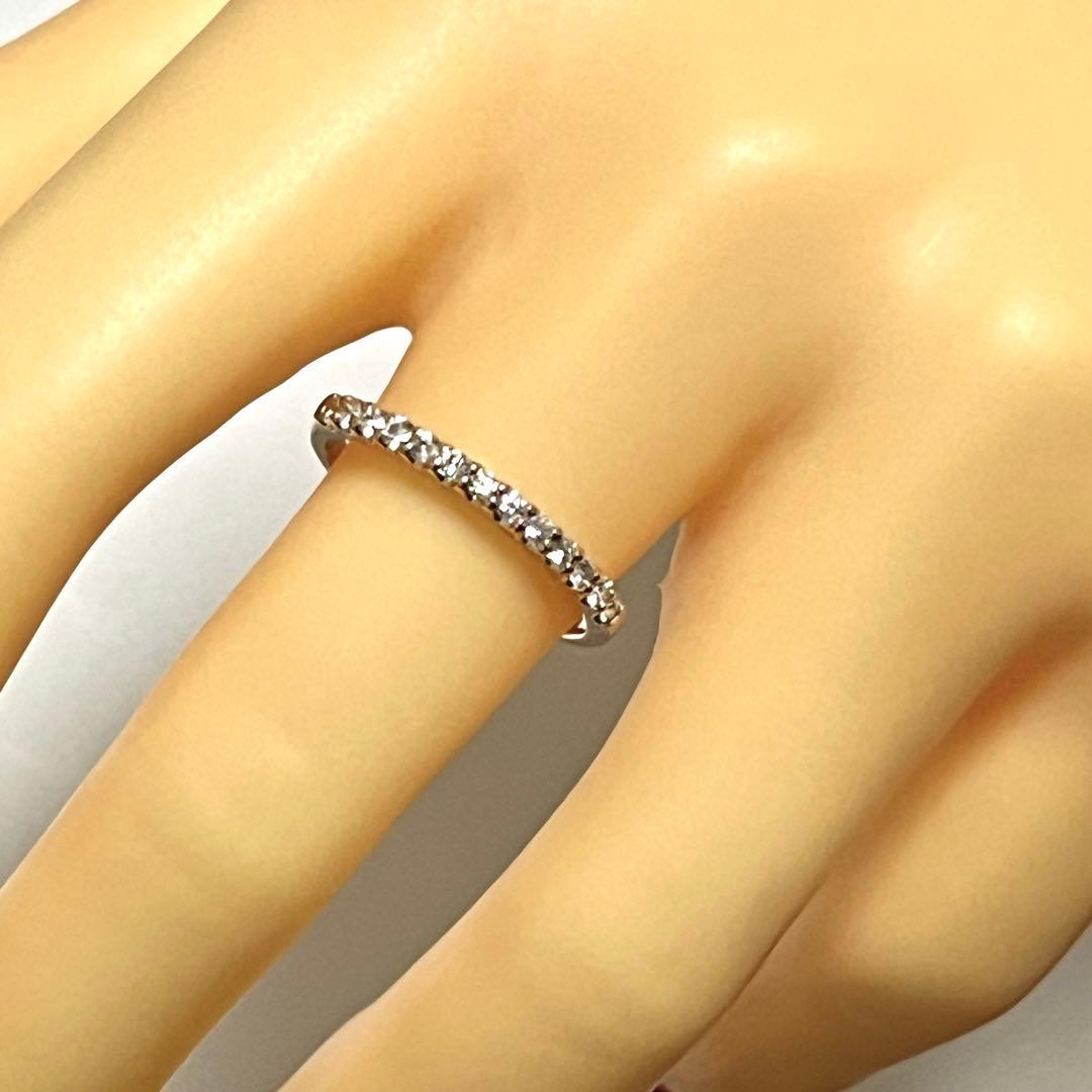 ヴァンドーム青山 K18 ピンクゴールド ハーフエタニティ ダイヤモンド