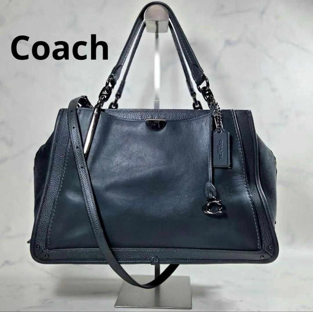✨美品✨コーチ ドリーマー ハンドバッグ 2way 斜めかけ C金具 レザー