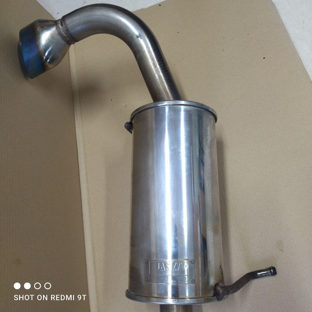 ジムニーjb23 車検対応JASMA スポーツマフラー　 ステンレス