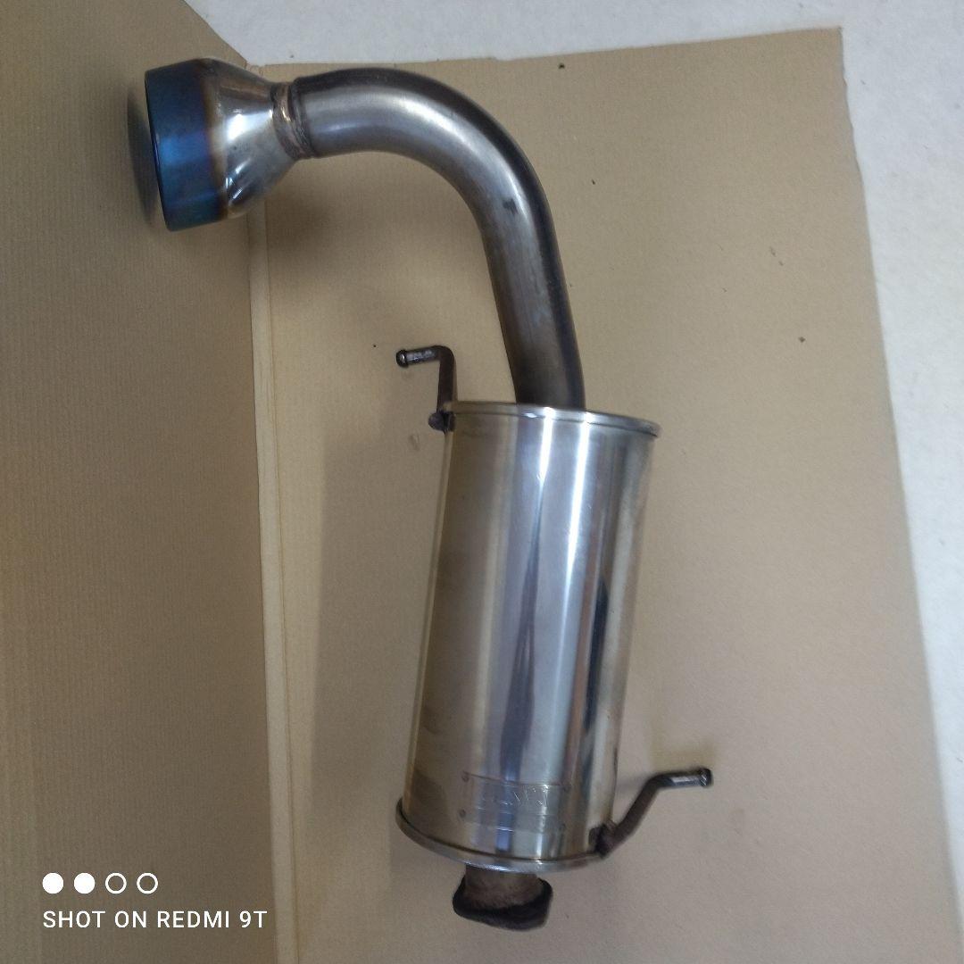 ジムニーjb23 車検対応JASMA スポーツマフラー　 ステンレス