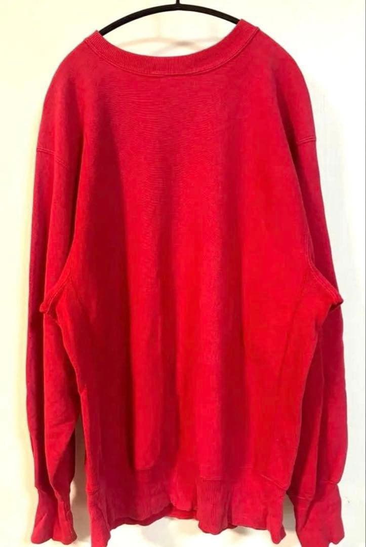 ホ*オ様 90s Champion チャンピオン リバースウィーブ 赤 フェード