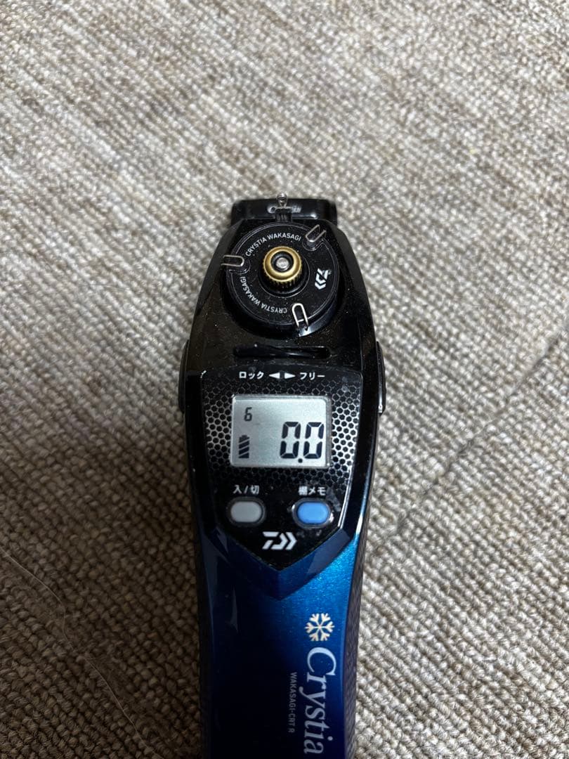 Daiwa Crystia ワカサギ crt-r ふんばるレッグ 外部電源仕様① - メルカリ
