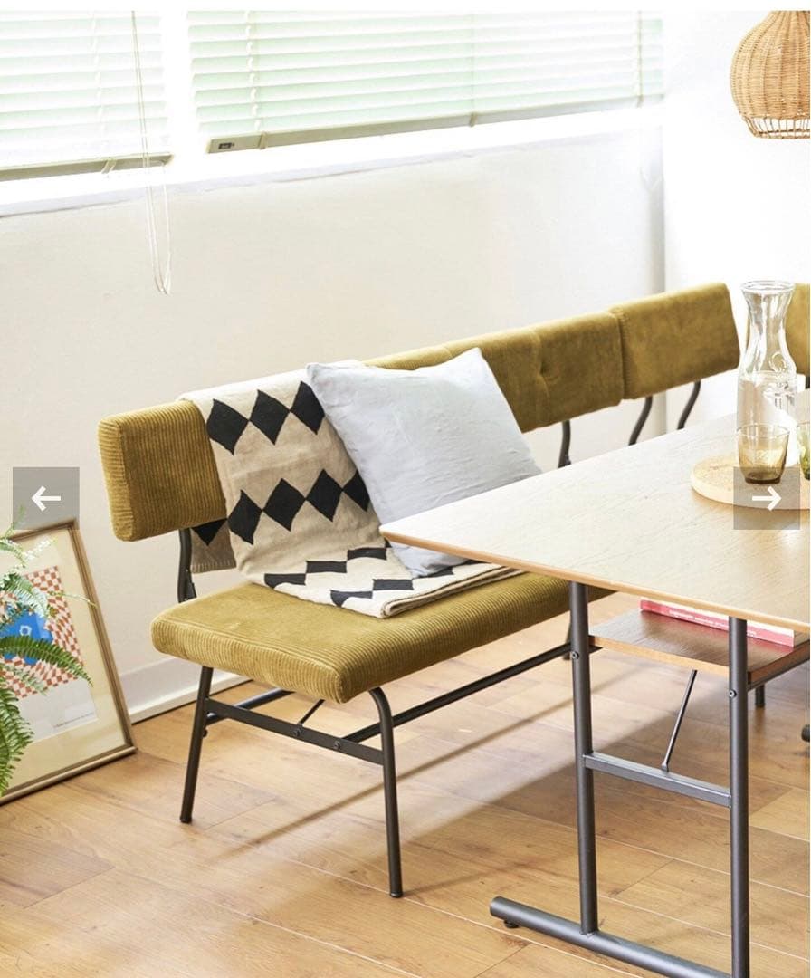 unico HOXTON ウニコ ホクストン ベンチバックレスト ダイニングチェア