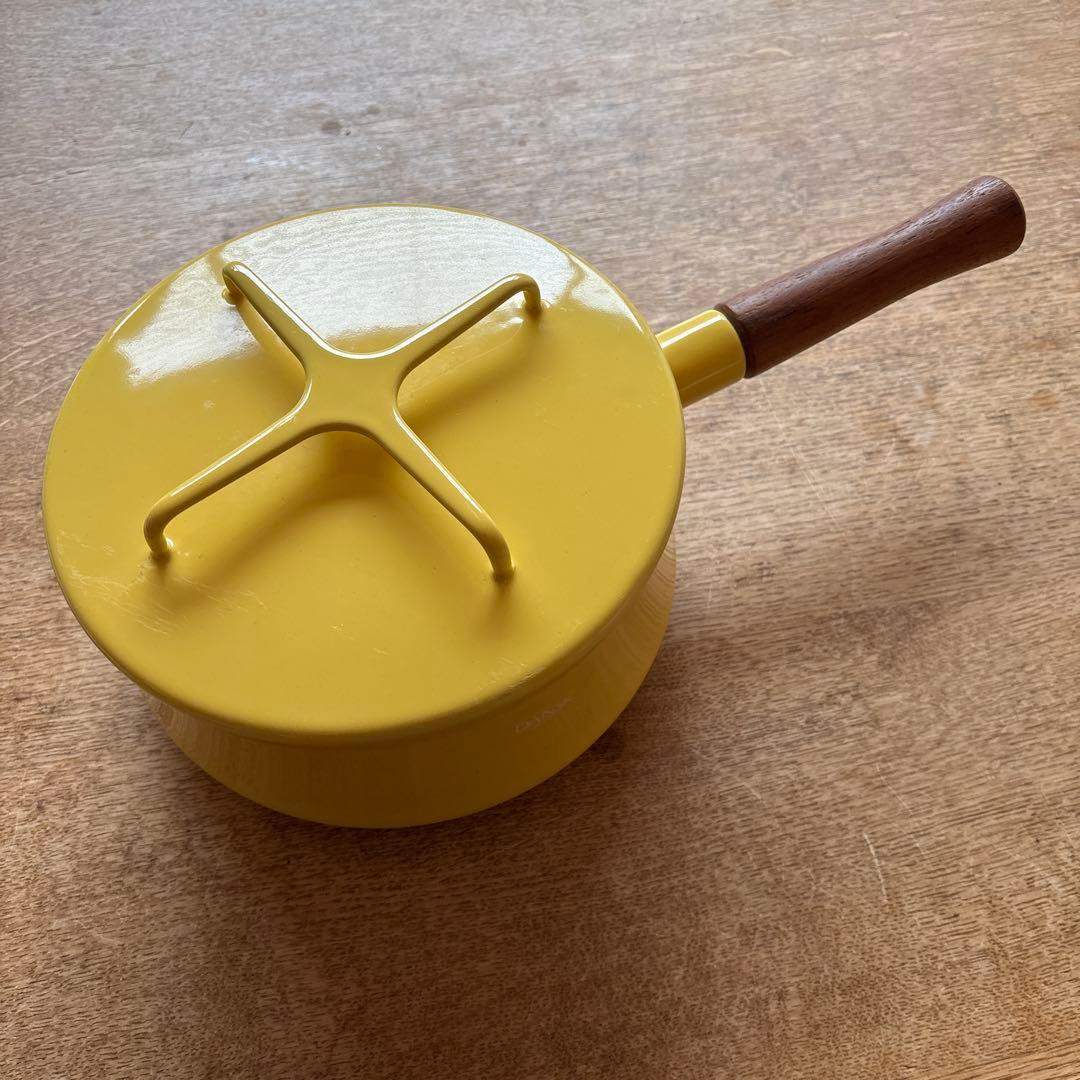 DANSK ダンスク 未使用新品　コベンスタイル 片手鍋 深型 イエロー 楽天市場】ダンスク ホーロー鍋 片手鍋18cm コベンスタイル DANSK 深型