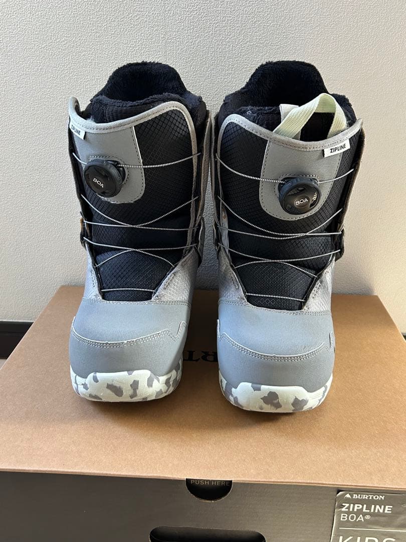 スノーボード BURTON ZIPLINE BOA 7K 25cm Burton Zipline Boa Snowboard Boots Black - Medicine Hat-The