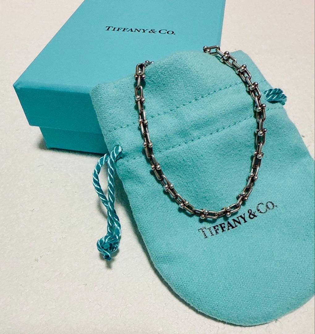 ティファニー　マイクロ リンク ブレスレット スターリングシルバー ティファニー ハードウェア リンク ブレスレット スターリングシルバー