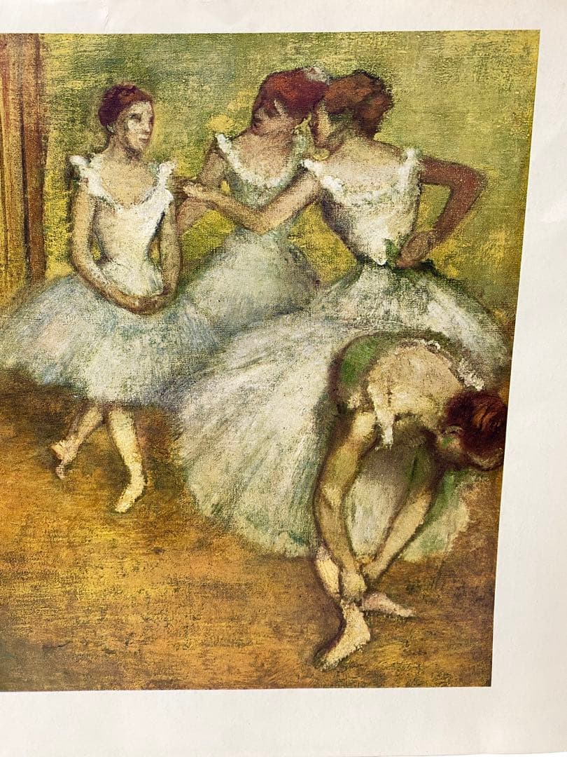 最終値下げ 絵画 エドガー・ドガ 音楽の四人の踊り子 1884年87/100