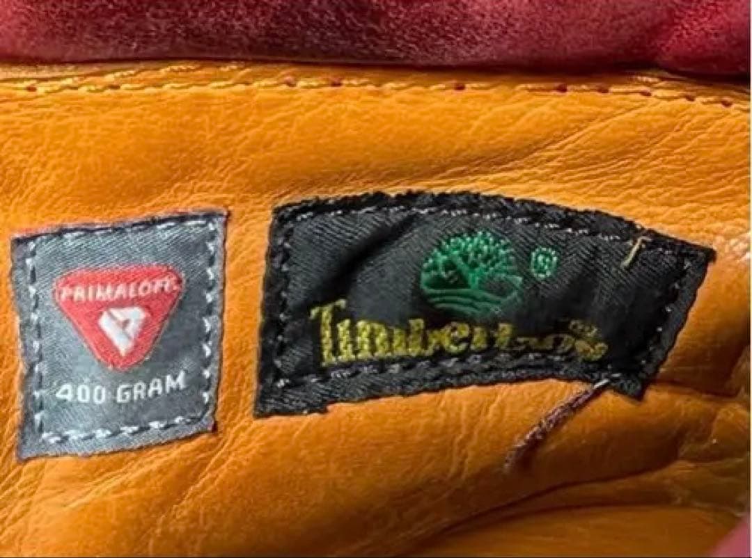 s*r様 Timberland赤 6インチ ブーツ値下げ交渉可