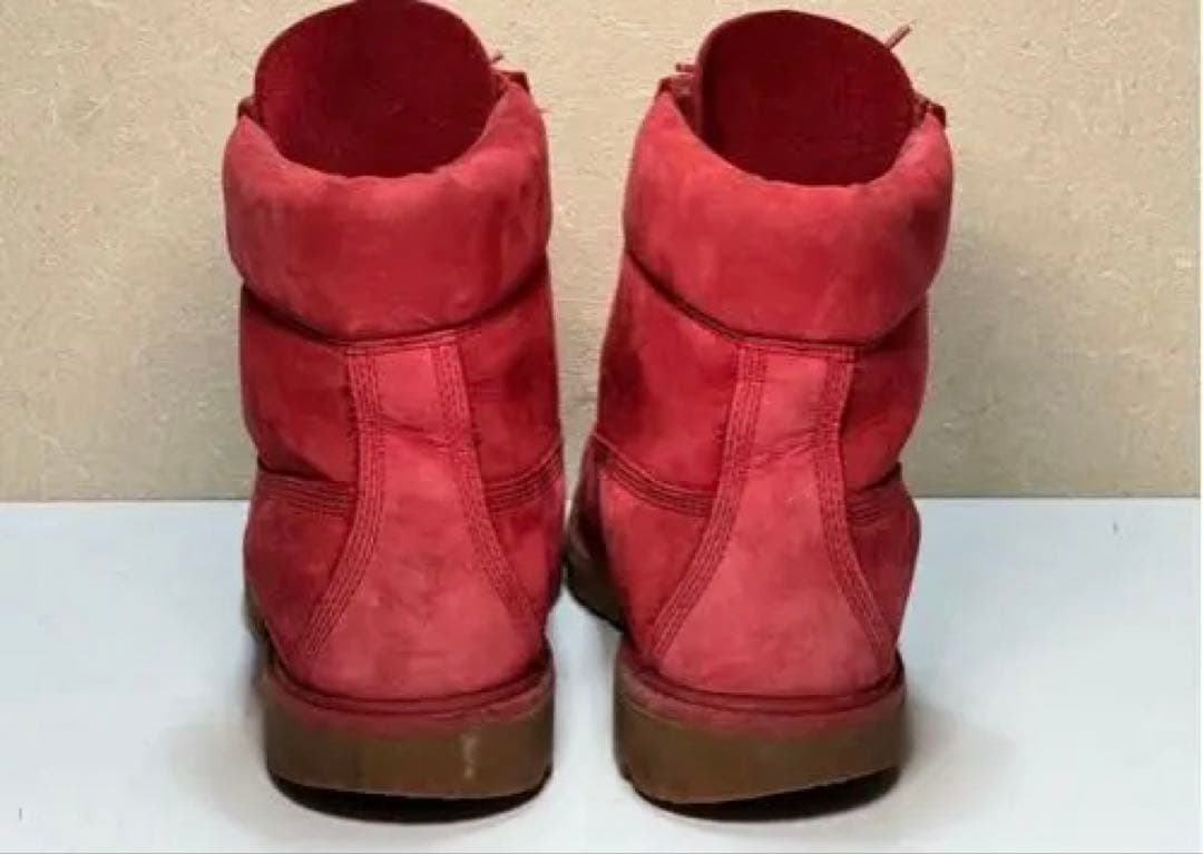 s*r様 Timberland赤 6インチ ブーツ値下げ交渉可