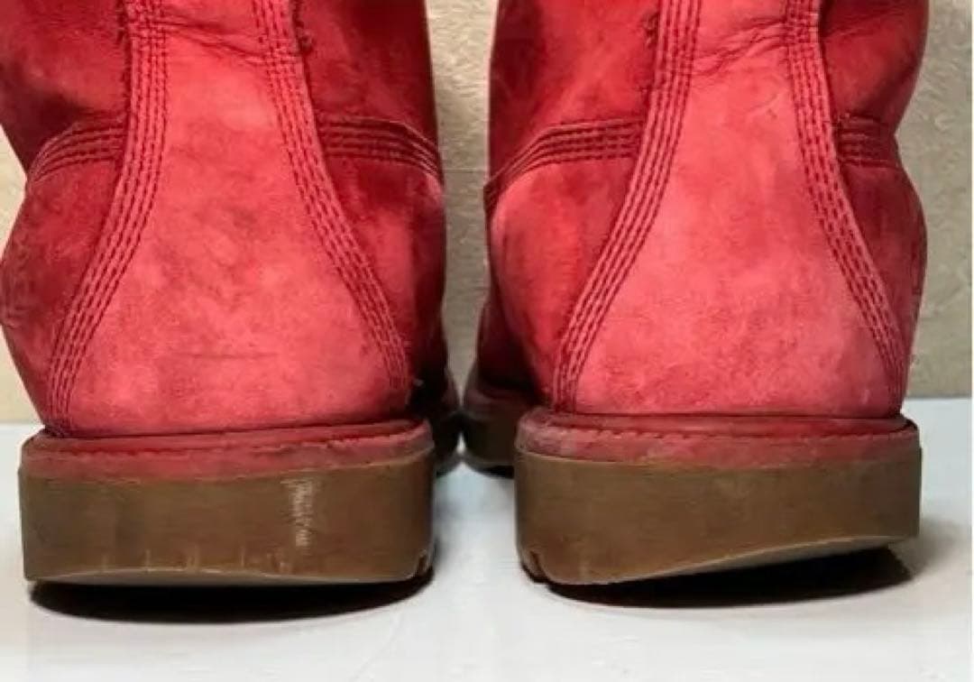 s*r様 Timberland赤 6インチ ブーツ値下げ交渉可