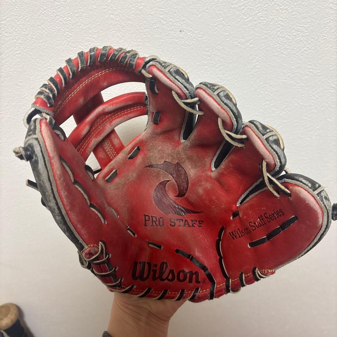 元ヤクルト池山隆寛 実使用グローブWilson PRU STAFF DFS - メルカリ