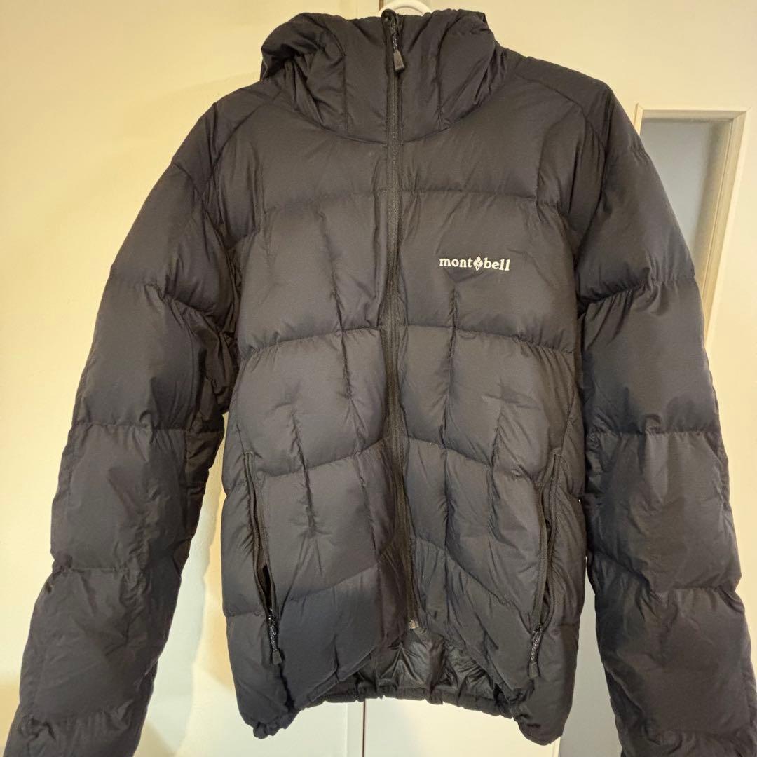 モンベル ネージュダウンパーカ ドローコード ブラック Lサイズ - メルカリ