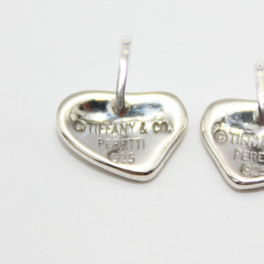 美品 Tiffany&Co. ティファニー フルハート シルバー ピアス 925