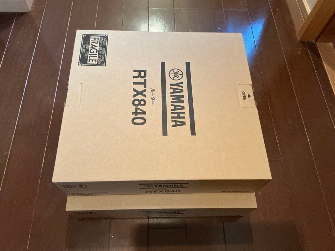 YAMAHA RTX840 有線LANルーター２台 RTX840 仕様