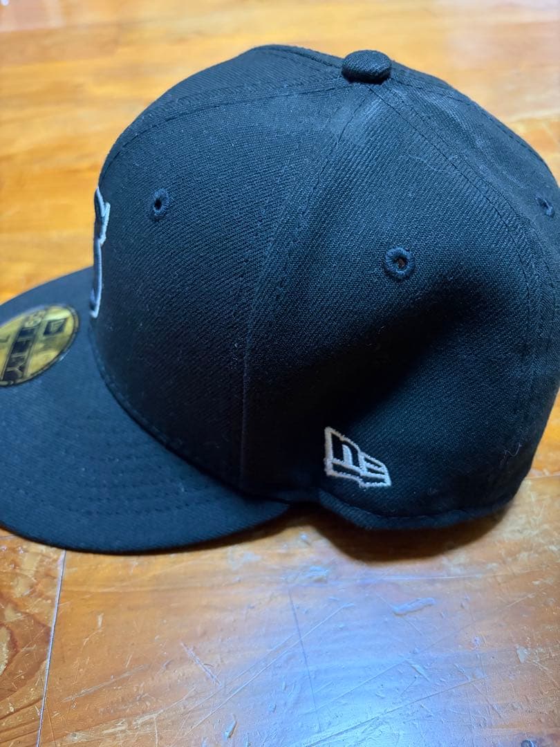 Supreme 59FIFTY ブラックキャップ 7 1/4 - メルカリ