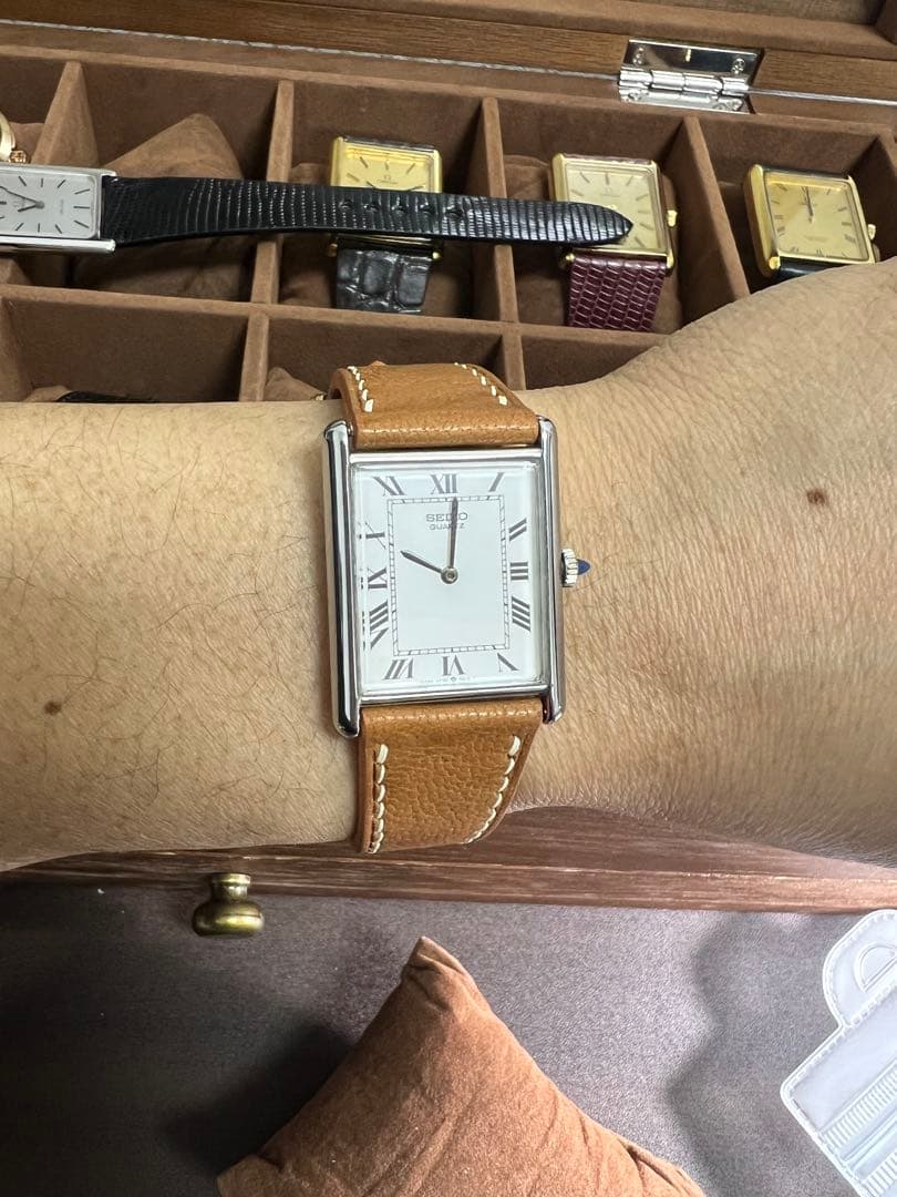 時計 Seiko tank 5P30 vintage