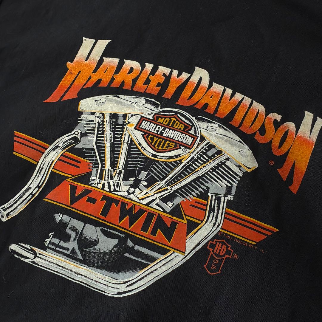 80s USA製 “V-TWIN“スタジャン ジャケット ハーレーダビッドソン