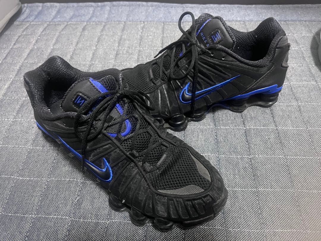 最終大幅値下げ】Nike Shox TL Black Racer Blue - メルカリ