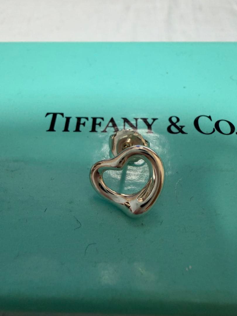 Tiffany & Co. ティファニーオープンハートシルバーピアス片耳のみ
