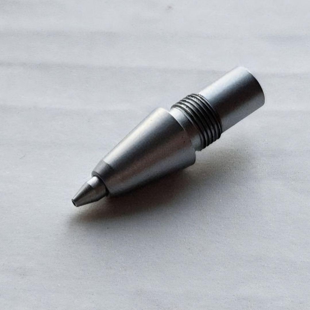 最安値】野原工芸 旧型 固定式口金 シャーペン 艶消しシルバー 廃番