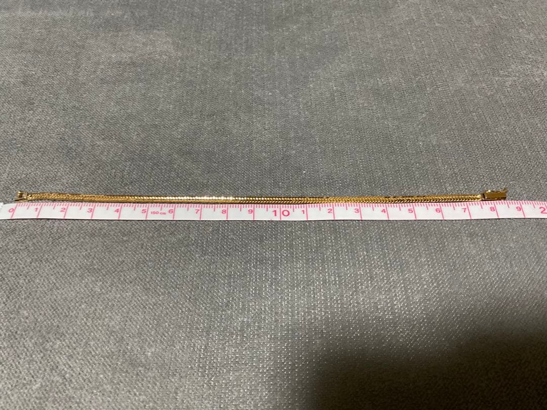 K18 喜平ブレスレット 12面 5.125g 18cm