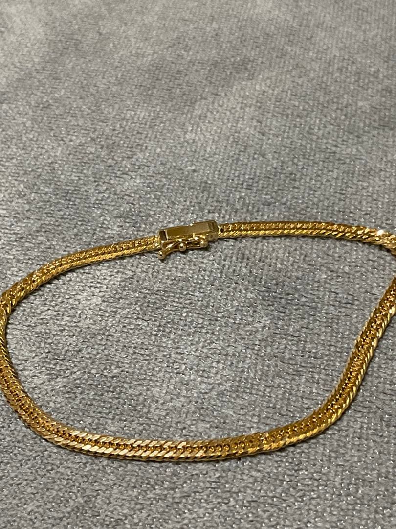 K18 喜平ブレスレット 12面 5.125g 18cm