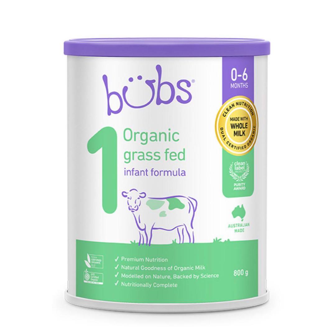Bubs バブズ オーガニック 牛 粉ミルク ステップ1 - Babama出品 - メルカリ