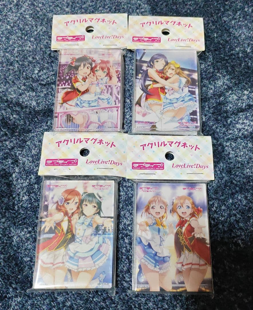 ラブライブ! LoveLive Days アクリルマグネット 4種セット - メルカリ