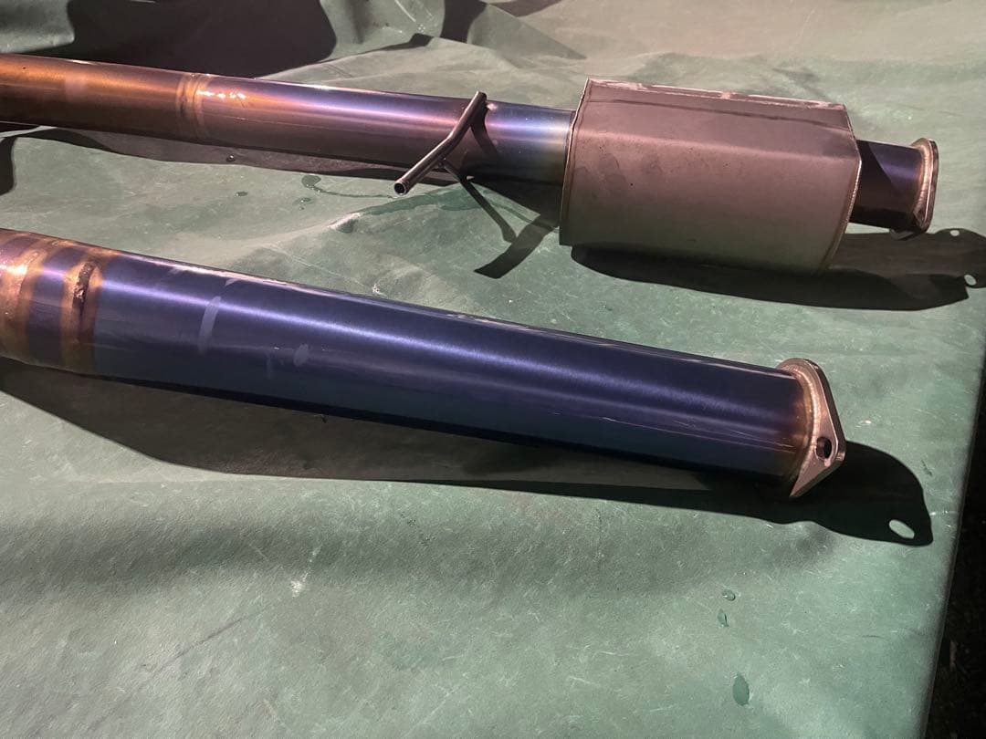 jzx100 amuse フルチタンマフラー